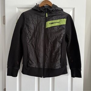 TRD Pro Black and Green Hooded Jacket
